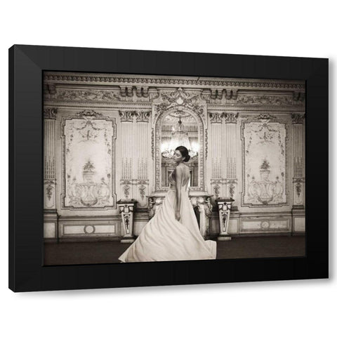 At the Palace Black Modern Wood Framed Art Print with Double Matting by Haute Photo Collection