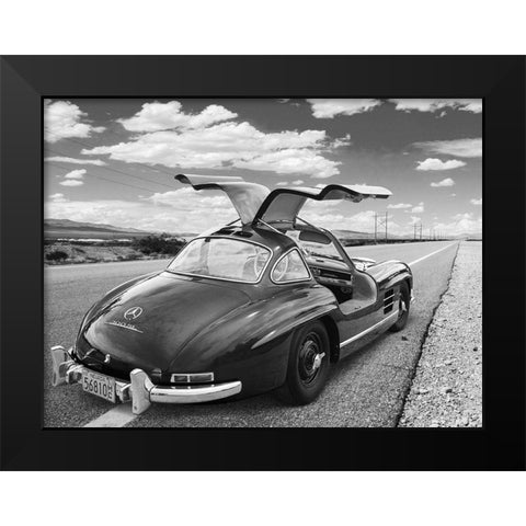 Coast to Coast, Albuquerque, New Mexico Black Modern Wood Framed Art Print by Gasoline Images