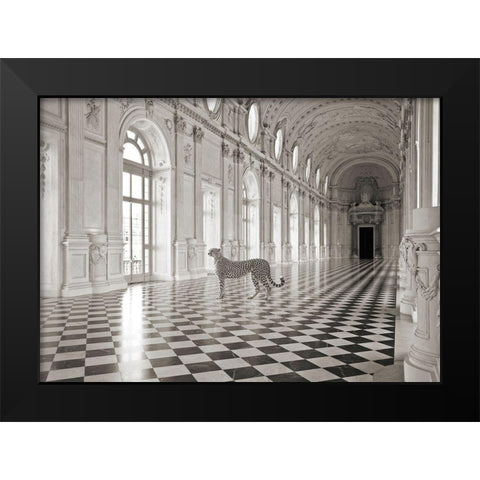 Luxurious Wilderness I Black Modern Wood Framed Art Print by Lauren, Julian