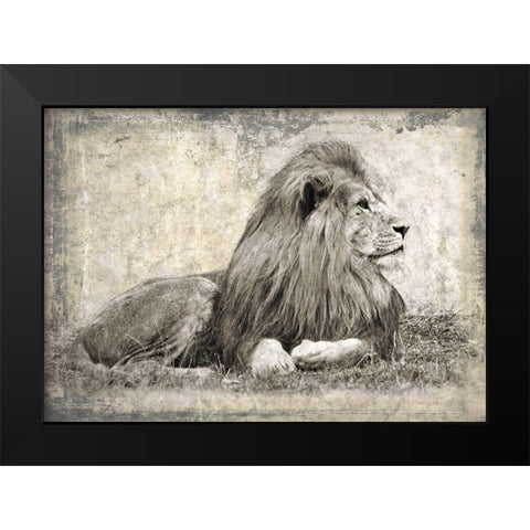 Memories of Africa I Black Modern Wood Framed Art Print by Moureau, Marc