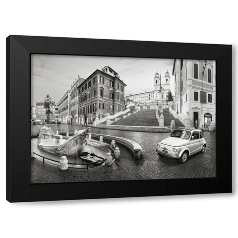 The Great Beauty Black Modern Wood Framed Art Print with Double Matting by Gasoline Images