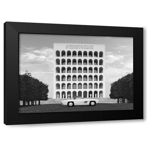 Beauty in Italy Black Modern Wood Framed Art Print with Double Matting by Gasoline Images