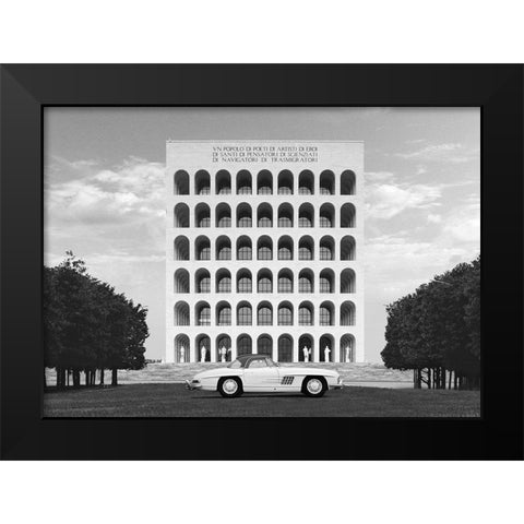 Beauty in Italy Black Modern Wood Framed Art Print by Gasoline Images