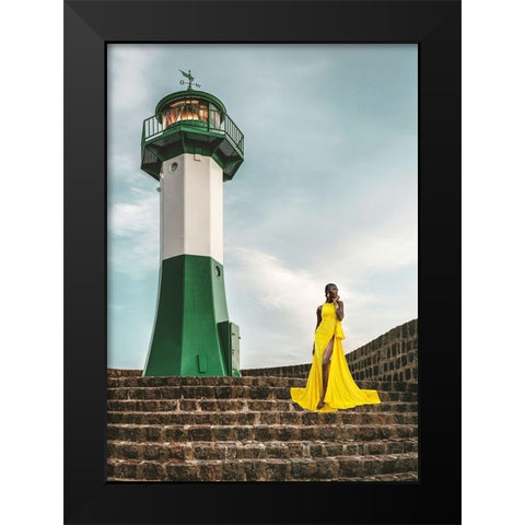 Unconventional Womenscape #3 Black Modern Wood Framed Art Print by Lauren, Julian