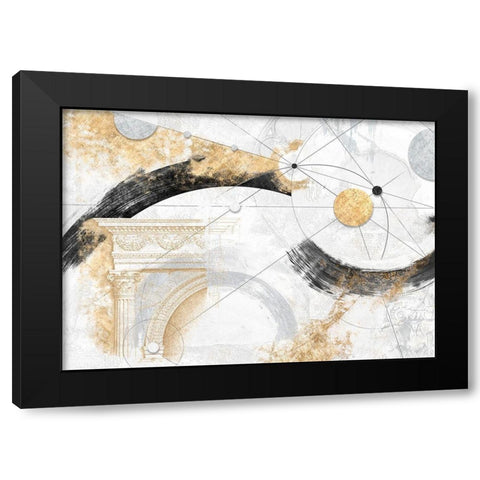 Arcardia Black Modern Wood Framed Art Print with Double Matting by Arturo, Armenti