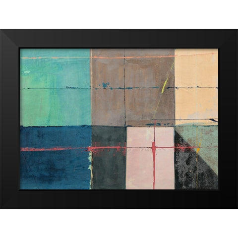 Collective Spirit Black Modern Wood Framed Art Print by Munson, Anne
