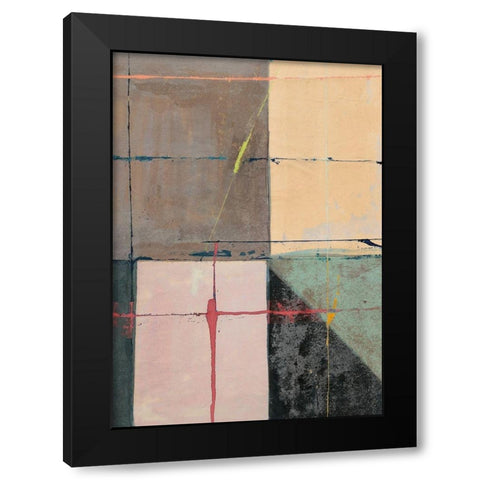Collective Spirit II Black Modern Wood Framed Art Print with Double Matting by Munson, Anne