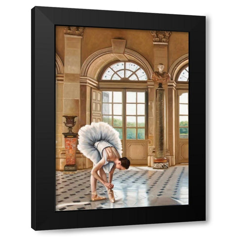 In the Grand Palace I - detail Black Modern Wood Framed Art Print with Double Matting by Benson, Pierre