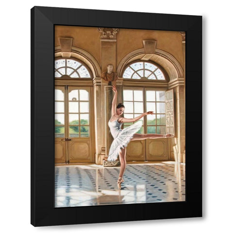 In the Grand Palace II - detail Black Modern Wood Framed Art Print with Double Matting by Benson, Pierre