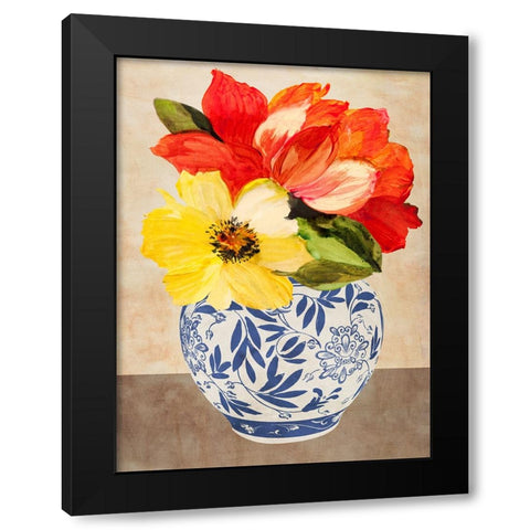 Vaso italiano I Black Modern Wood Framed Art Print by Borgese, Anna