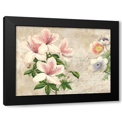 Botanique Moderne II Black Modern Wood Framed Art Print by Dellal, Remy