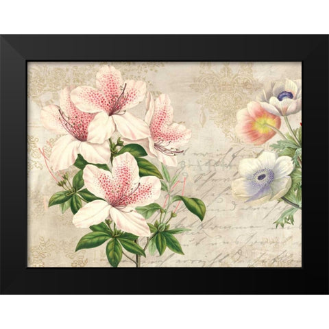 Botanique Moderne II Black Modern Wood Framed Art Print by Dellal, Remy