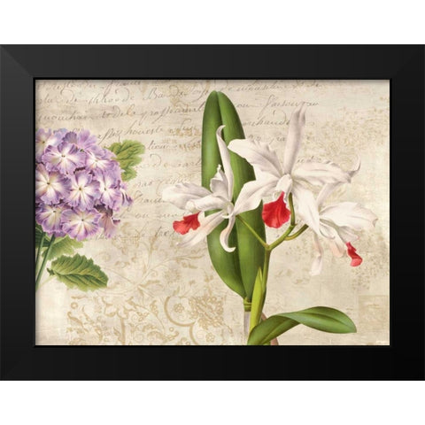 Botanique Moderne III Black Modern Wood Framed Art Print by Dellal, Remy