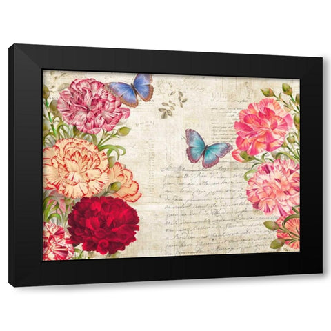 Botanique Moderne IV Black Modern Wood Framed Art Print by Dellal, Remy