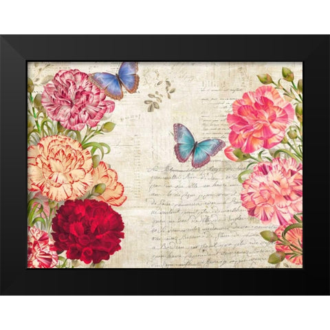 Botanique Moderne IV Black Modern Wood Framed Art Print by Dellal, Remy