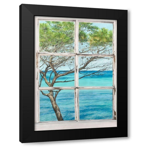 Mediterranee I Black Modern Wood Framed Art Print by Remy, Dellal