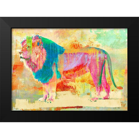 Urban Savannah I Black Modern Wood Framed Art Print by Chestier, Eric