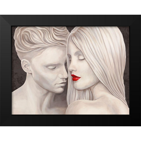 From Her to Eternity Black Modern Wood Framed Art Print by Eleanor, Setti
