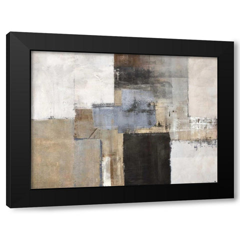 Mood Black Modern Wood Framed Art Print by Falcone, Ruggero