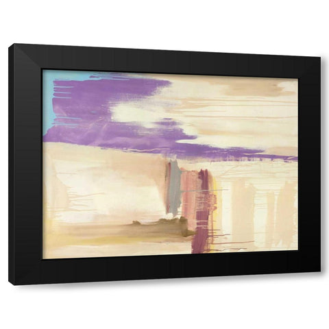 Estrellas Black Modern Wood Framed Art Print by Corrado, Italo