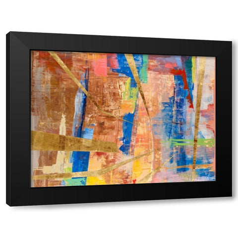 Andalusia Black Modern Wood Framed Art Print by Corrado, Italo