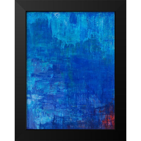 Cieli immensi Black Modern Wood Framed Art Print by Corrado, Italo