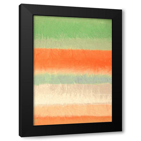 Haiku VII Black Modern Wood Framed Art Print by Corrado, Italo