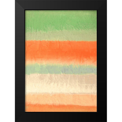 Haiku VII Black Modern Wood Framed Art Print by Corrado, Italo