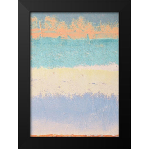 Haiku VIII Black Modern Wood Framed Art Print by Corrado, Italo