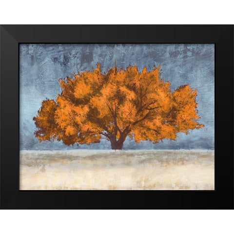 Golden Oak Black Modern Wood Framed Art Print by Eelder, Jan