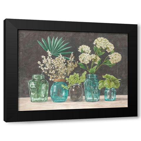 Spring Arrangement II Black Modern Wood Framed Art Print by Thomlinson, Jenny