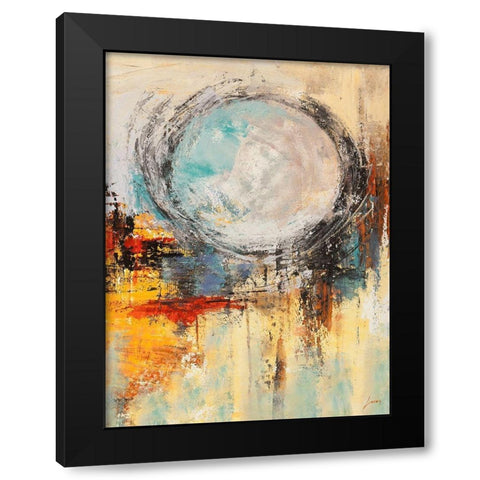 Riflessi del mattino II (detail) Black Modern Wood Framed Art Print by Lucas