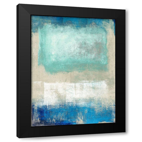 Magic Sea Black Modern Wood Framed Art Print with Double Matting by Ludwig, Maun