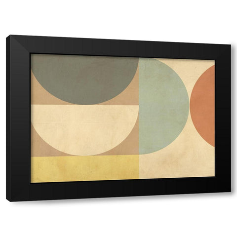 Albedo Black Modern Wood Framed Art Print by Nava, Sandro