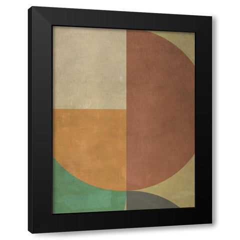 Attitude Black Modern Wood Framed Art Print with Double Matting by Nava, Sandro
