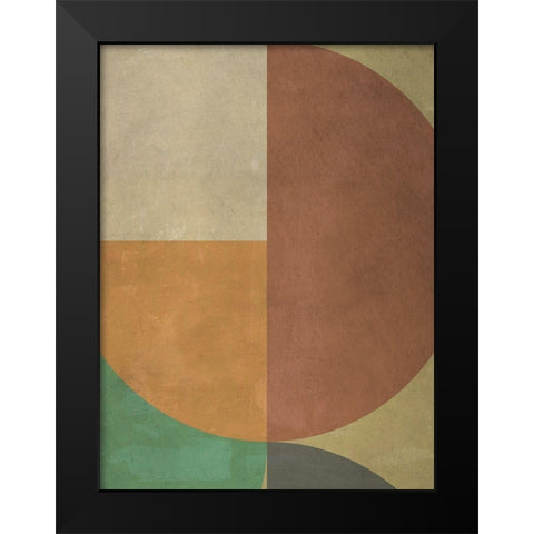 Attitude Black Modern Wood Framed Art Print by Nava, Sandro