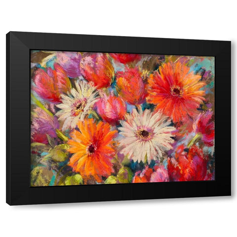 Fun, fun, fun! (detail) Black Modern Wood Framed Art Print by Whatmore, Nel