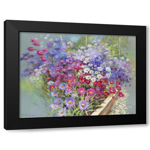 As Far as the Eye Can See Black Modern Wood Framed Art Print with Double Matting by Whatmore, Nel