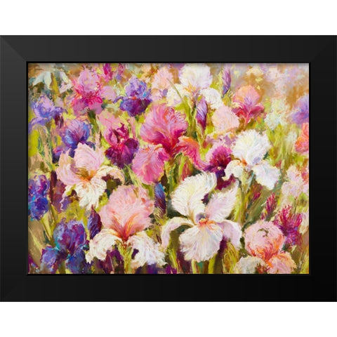 More Than I Can Say Black Modern Wood Framed Art Print by Whatmore, Nel