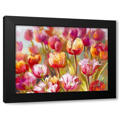 My oh My (detail) Black Modern Wood Framed Art Print with Double Matting by Whatmore, Nel