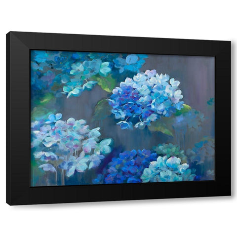 Twilight Song Black Modern Wood Framed Art Print by Whatmore, Nel