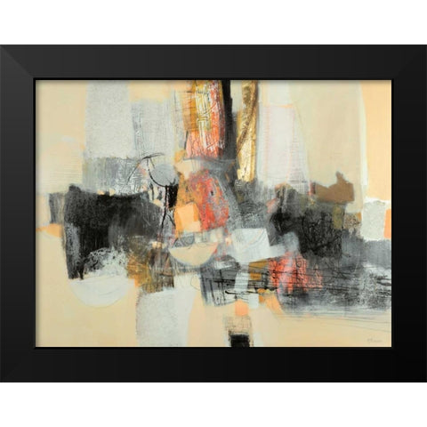 Câ€™era una volta Black Modern Wood Framed Art Print by Piovan, Maurizio