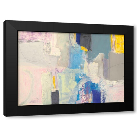 Sognando Black Modern Wood Framed Art Print by Piovan, Maurizio