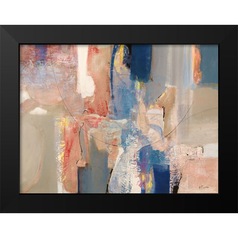 Calma del cuore Black Modern Wood Framed Art Print by Piovan, Maurizio