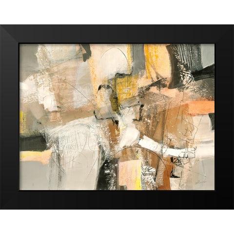 Altruismo contagioso Black Modern Wood Framed Art Print by Piovan, Maurizio