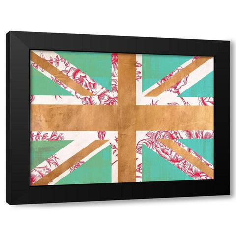 Noblesse Oblige 2 Black Modern Wood Framed Art Print by Simon, Pat