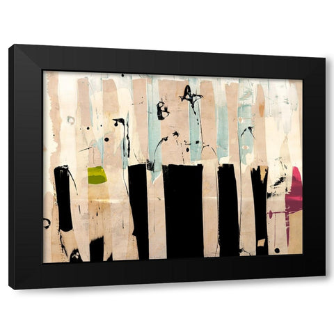 Singular Heaven Black Modern Wood Framed Art Print by Winkel, Peter