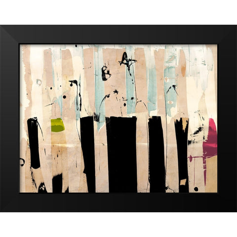 Singular Heaven Black Modern Wood Framed Art Print by Winkel, Peter