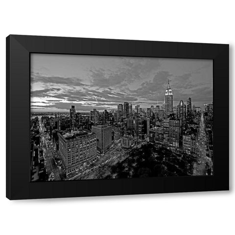 Chelsea and Midtown Manhattan_BN Black Modern Wood Framed Art Print by Berenholtz, Richard