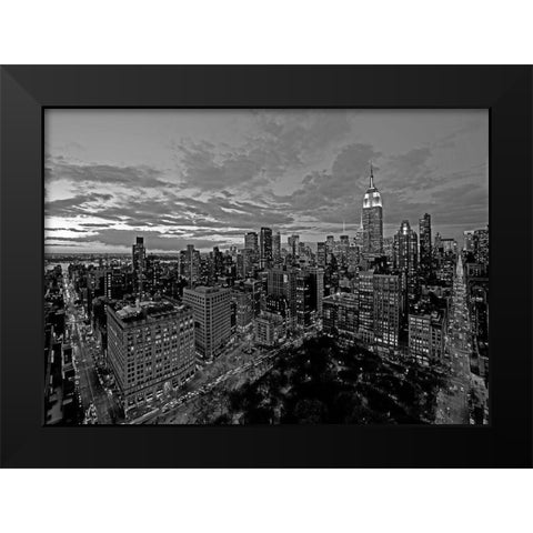 Chelsea and Midtown Manhattan_BN Black Modern Wood Framed Art Print by Berenholtz, Richard